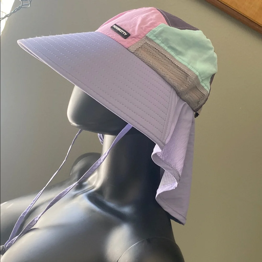 MOONKITTY Girls Colorful Bucket Hat with Pastel Shades - Picture 8 of 15